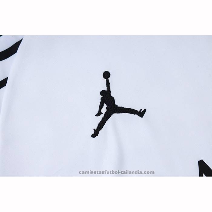 Chandal del Paris Saint-Germain Jordan Manga Corta 25/26 Blanco - Pantalon Corto